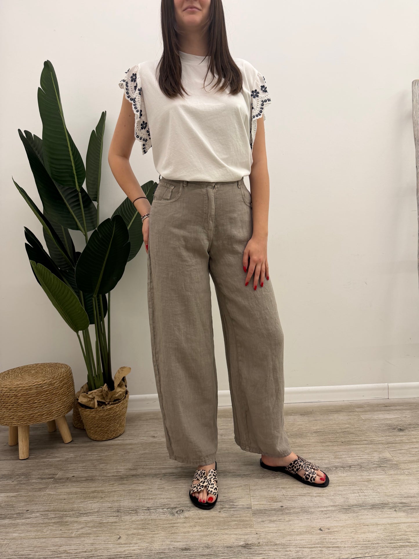 Haveone - Pantalone Bella Lino