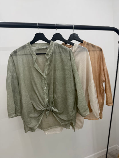 Haveone - Camicia Tinta Voile