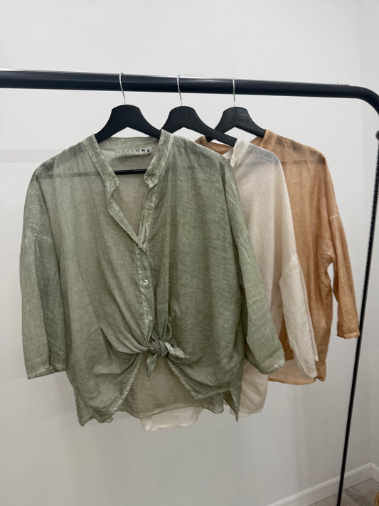 Haveone - Camicia Voile