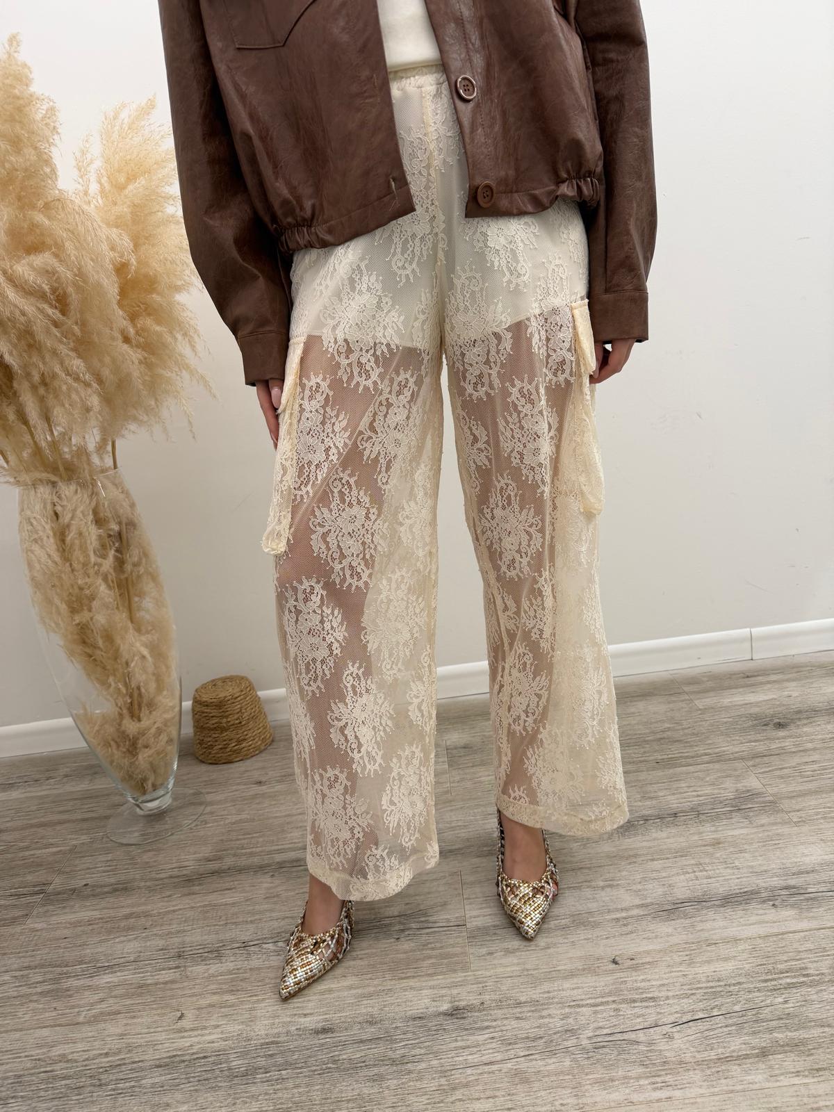 Haveone - Pantalone Cargo Pizzo