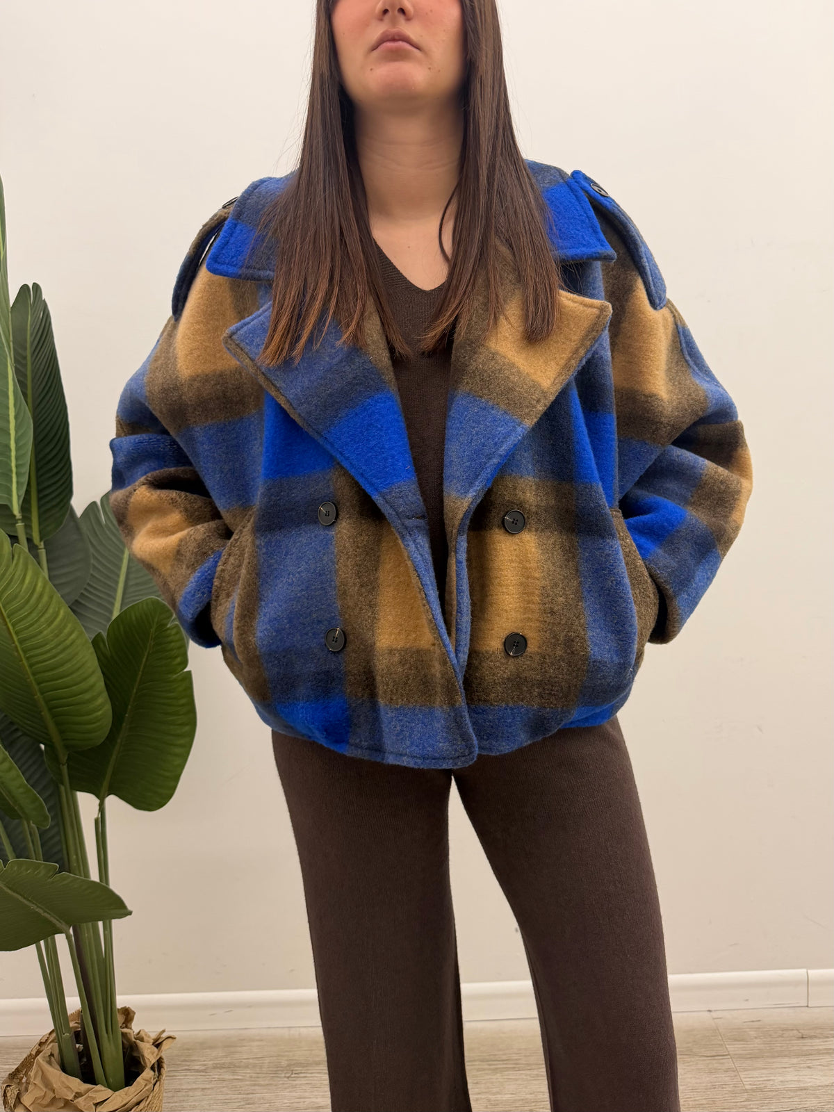 Haveone - Cappotto Crop Check