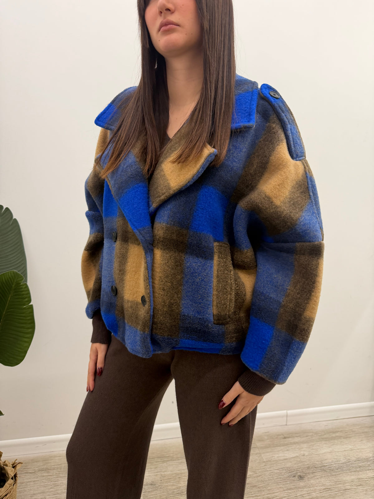 Haveone - Cappotto Crop Check