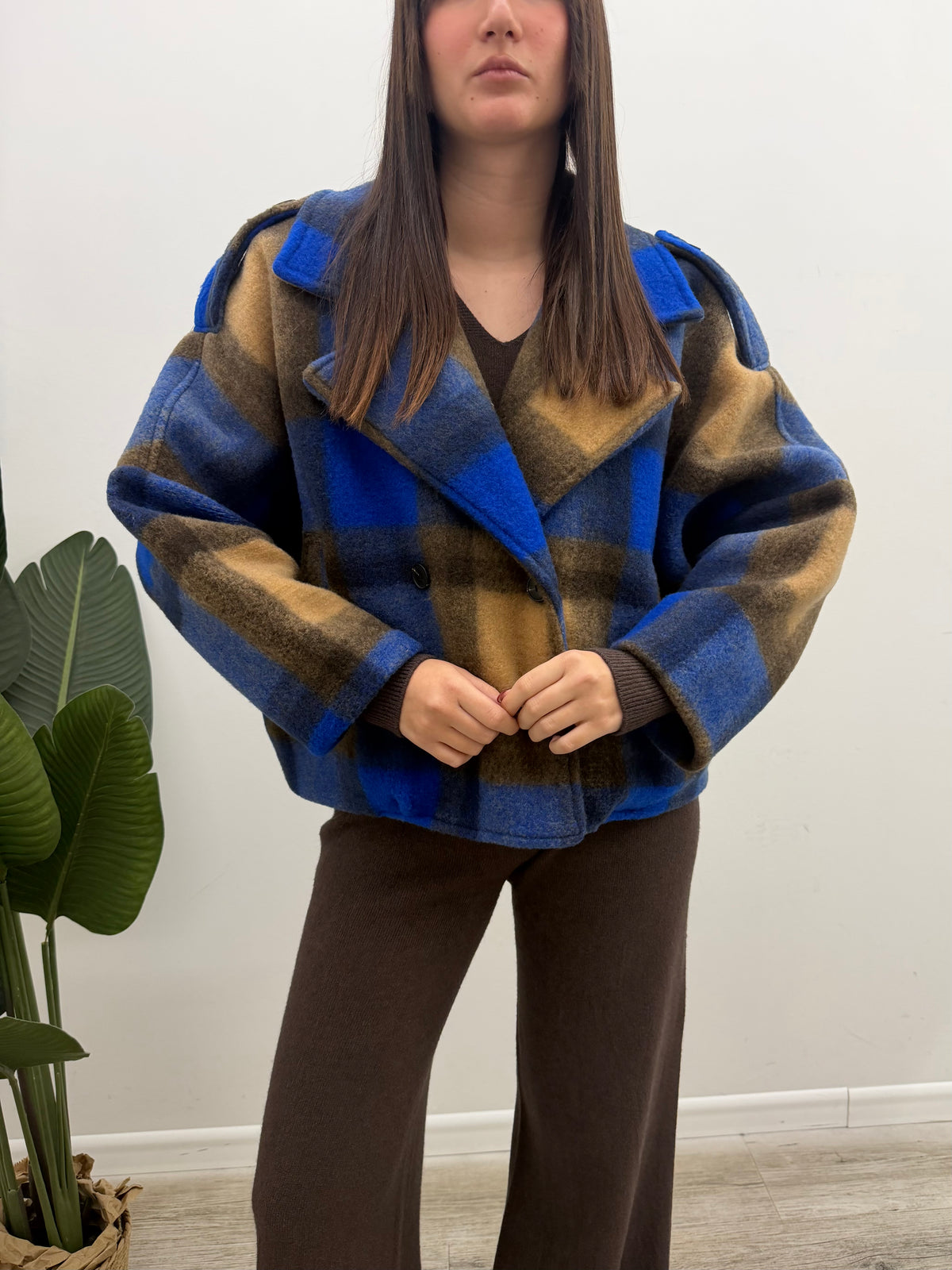 Haveone - Cappotto Crop Check