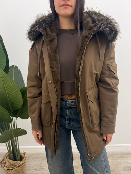 Haveone - Parka Eco-Pelliccia