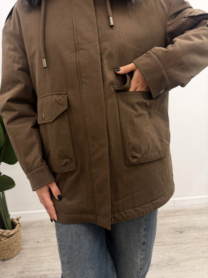 Haveone - Parka Eco-Pelliccia