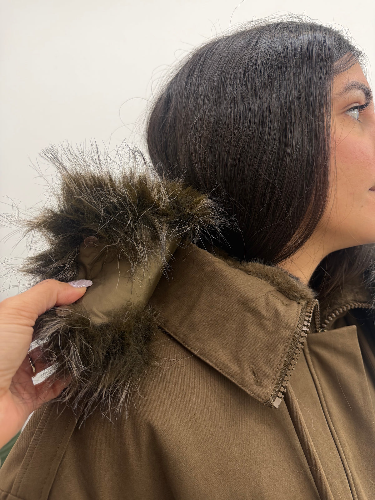 Haveone - Parka Eco-Pelliccia