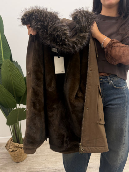 Haveone - Parka Eco-Pelliccia
