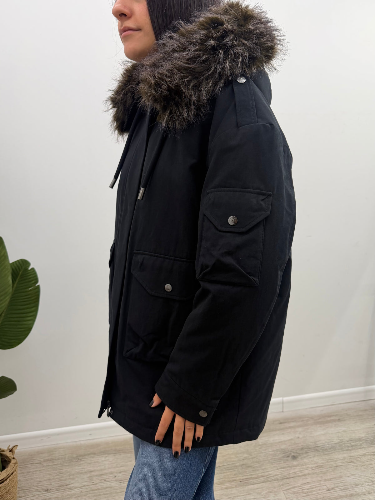 Haveone - Parka Eco-Pelliccia