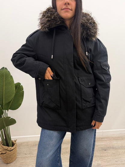 Haveone - Parka Eco-Pelliccia