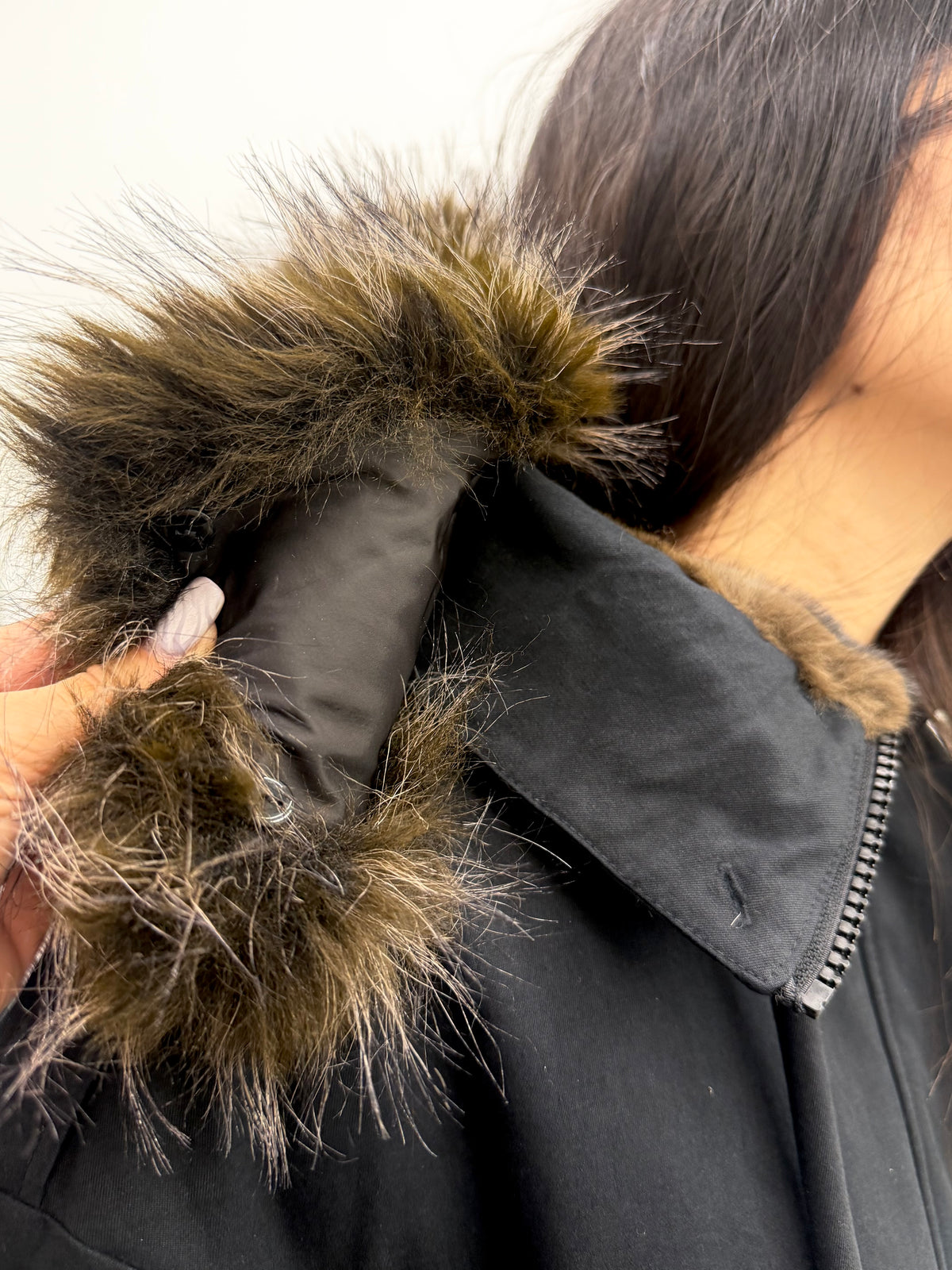 Haveone - Parka Eco-Pelliccia