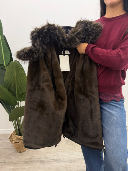 Haveone - Parka Eco-Pelliccia