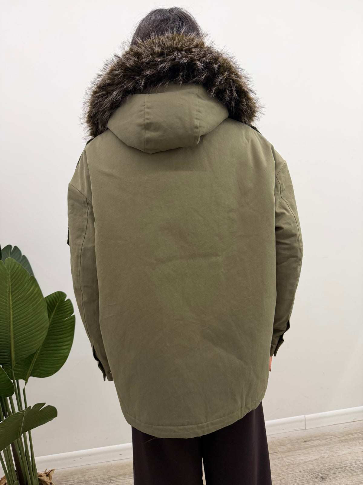 Haveone - Parka Eco-Pelliccia