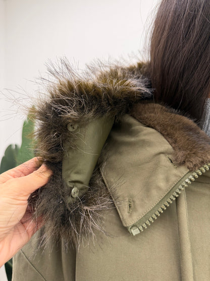 Haveone - Parka Eco-Pelliccia