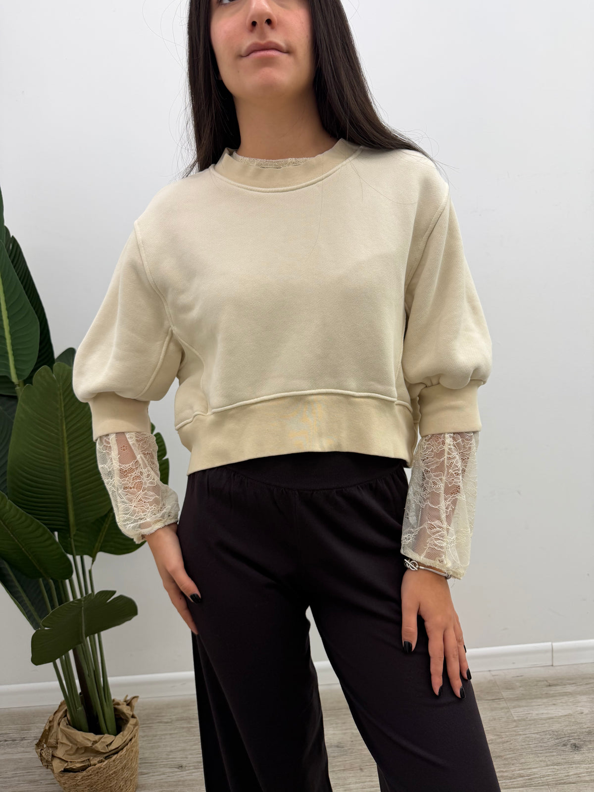 Haveone - Felpa + Maglia Pizzo