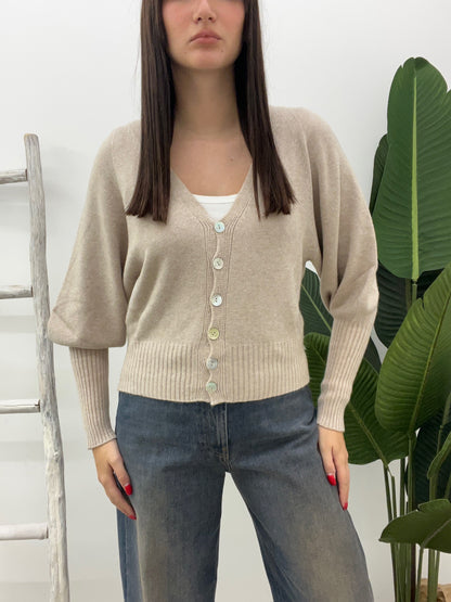 Haveone - Cardigan Manica Balloon