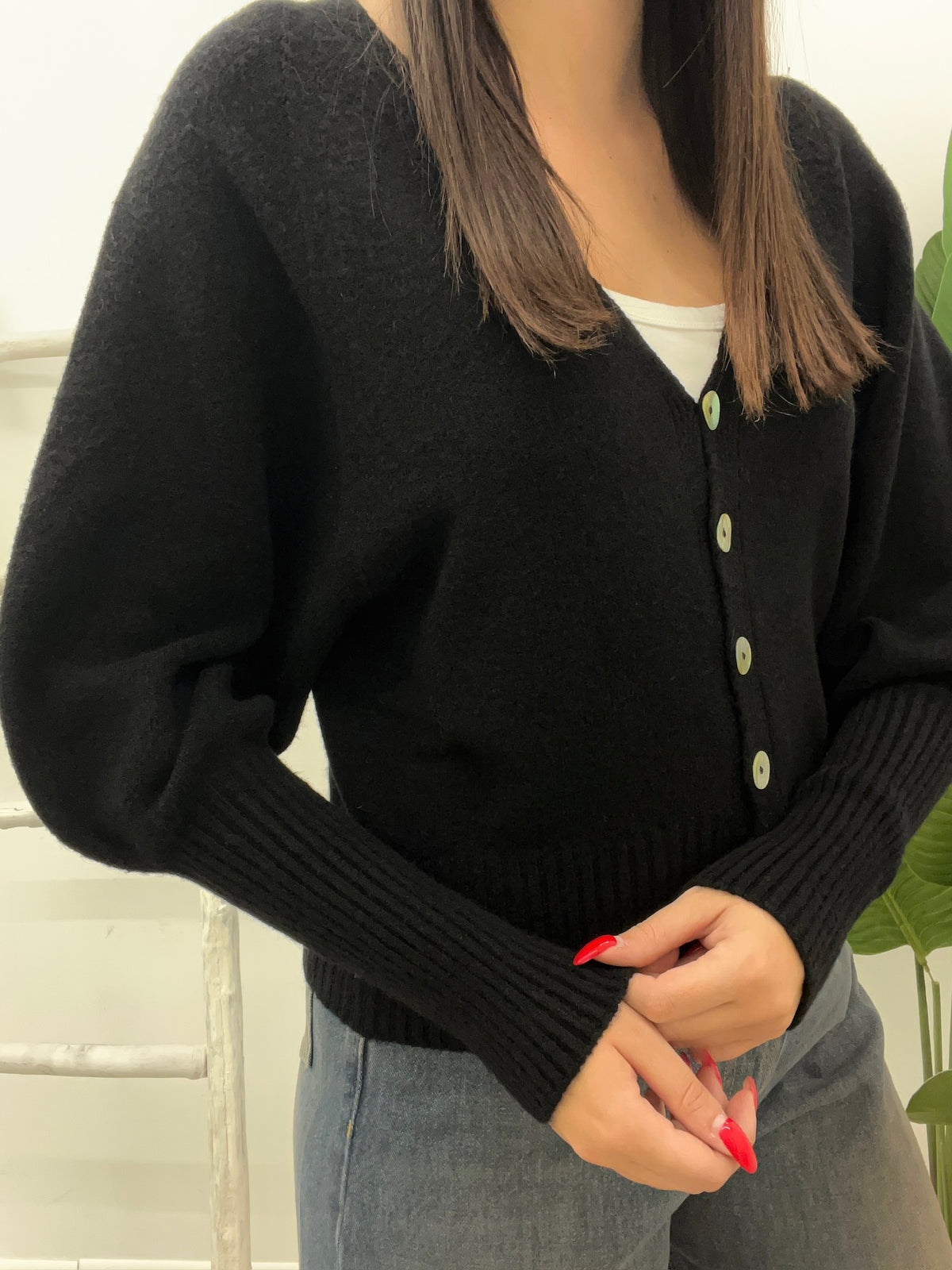 Haveone - Cardigan Manica Balloon