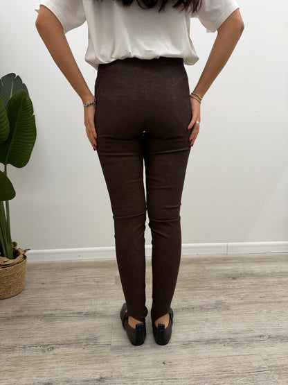 Haveone - Leggings Ghetta Ecopelle