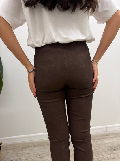 Haveone - Leggings Ghetta Ecopelle