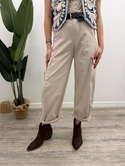Susy Mix - Pantalone Cargo Cintura