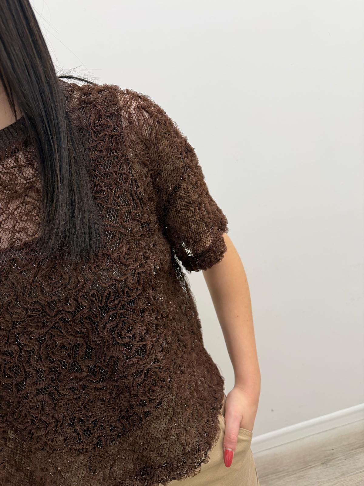 Haveone - Blusa Pizzo Motivi