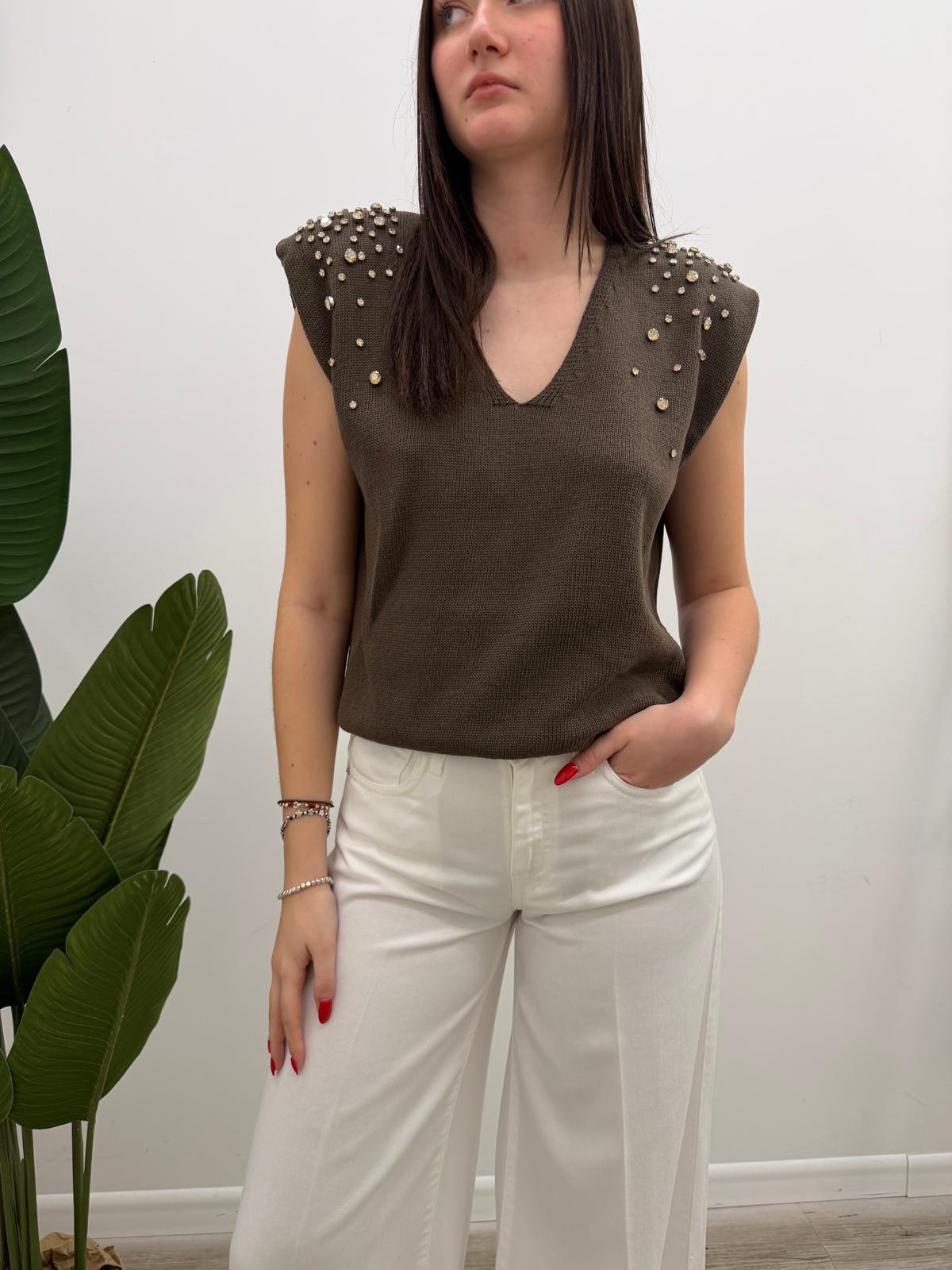 Tensione In - Gilet Cabochon