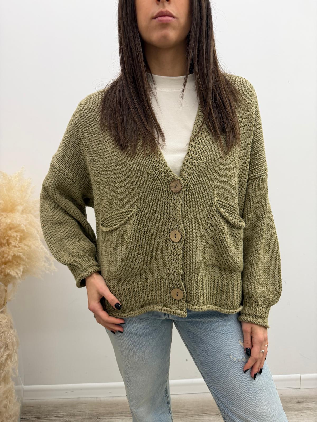 Haveone - Cardigan Bottoni