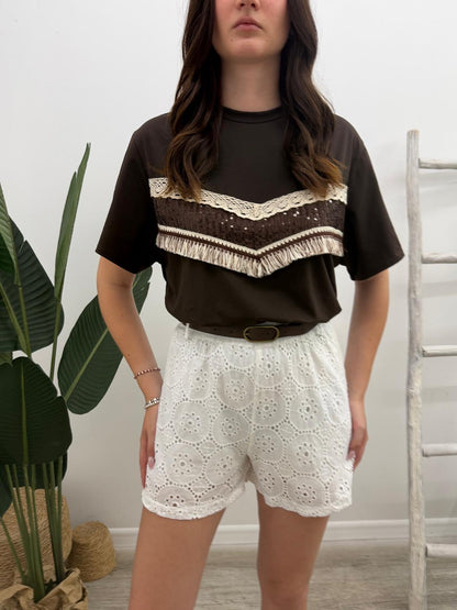 Susy Mix - Tshirt Passamaneria Brownie