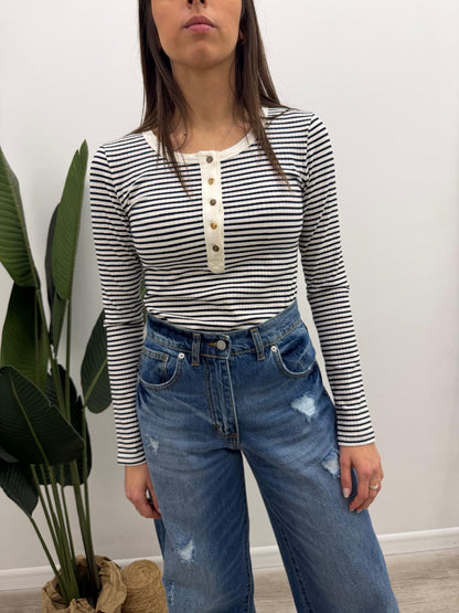 Haveone - Maglia Righe Serafino