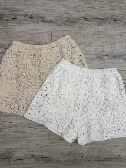 Susy Mix - Shorts Crochet Paillettes