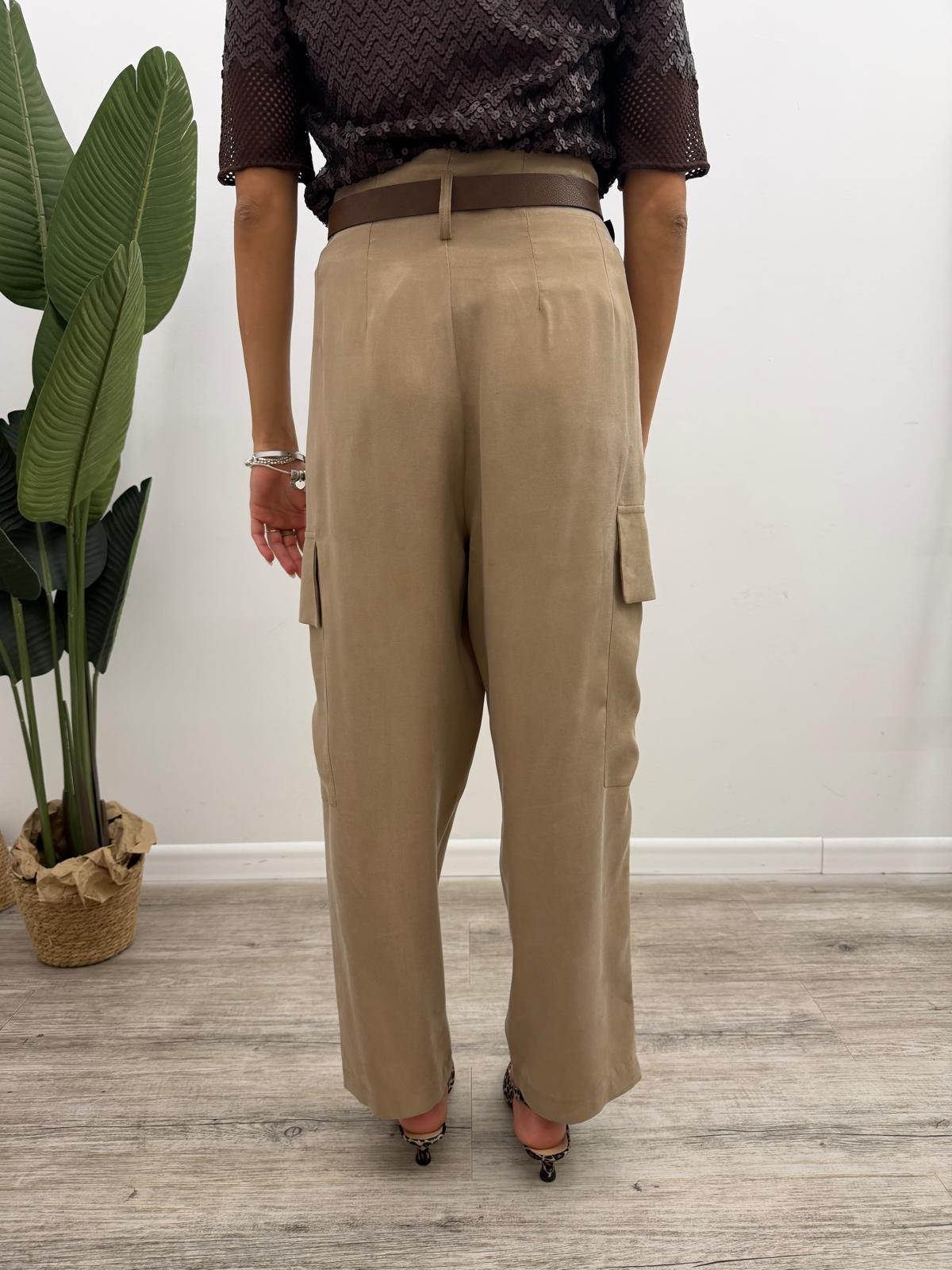 Tensione In - Pantalone Cargo Paperbag