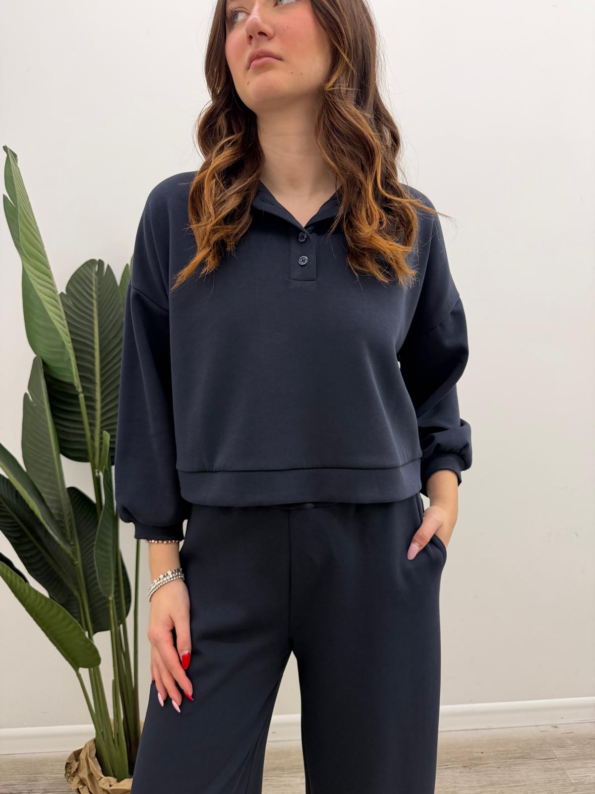 Haveone - Felpa Polo Jersey