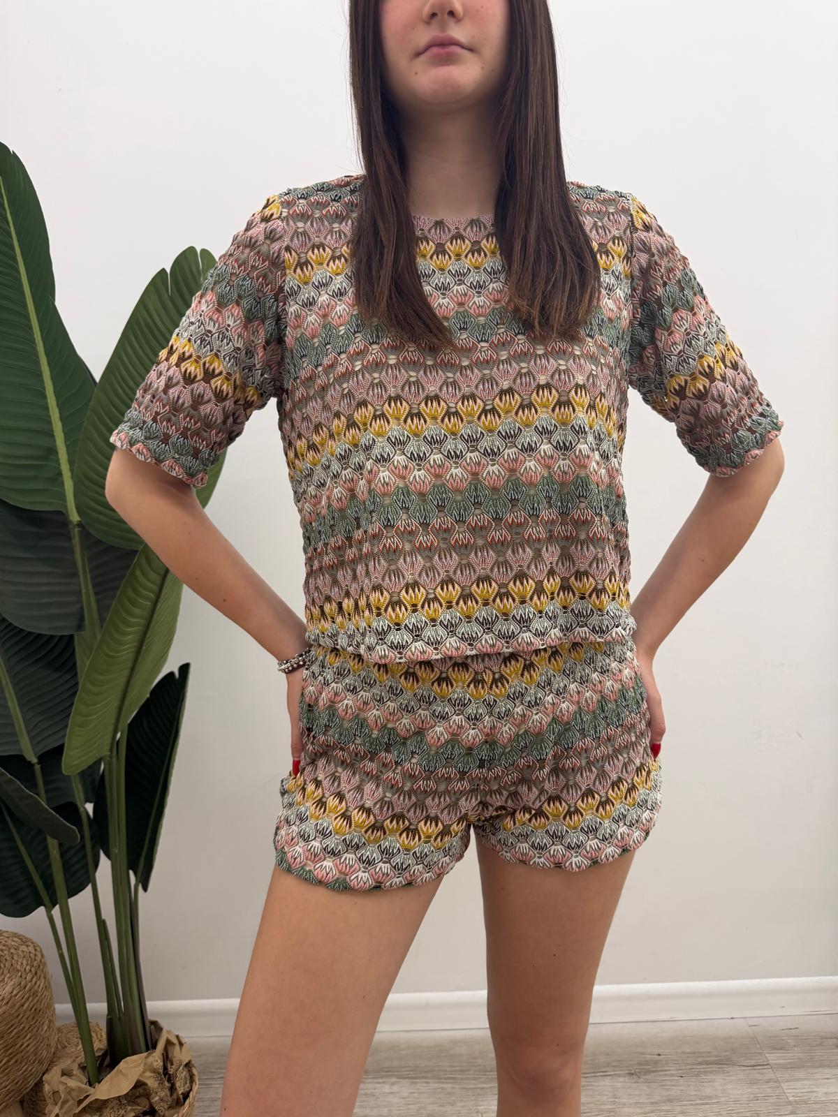 Vicolo - Shorts Crochet Conchiglie