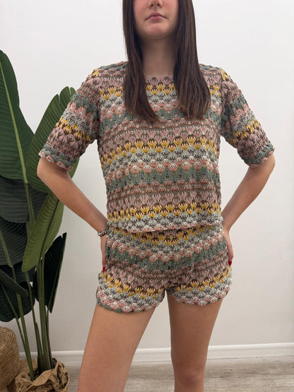 Vicolo - Shorts Crochet Conchiglie