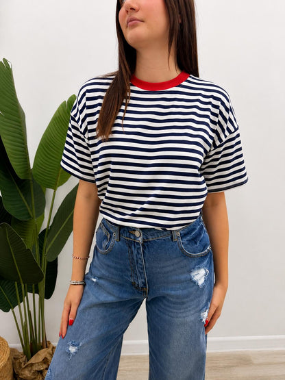 Haveone - Tshirt Rigata