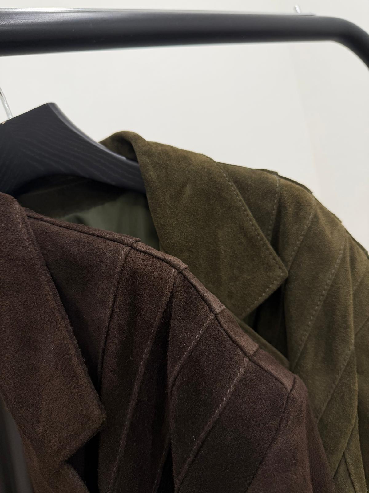 Vicolo - Giacca Suede Cintura