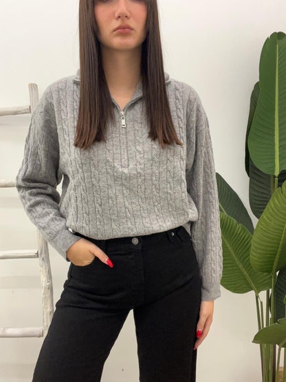 Vicolo - Pull Zip Lana