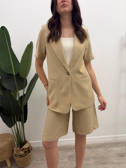 Haveone - Blazer Manica Corta