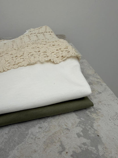 Tensione In - Tshirt Pizzo Ricamo