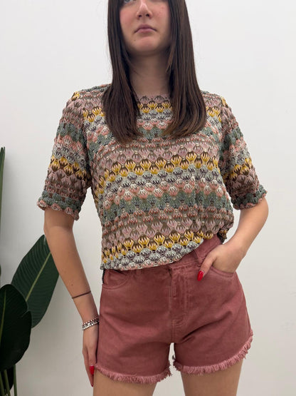 Vicolo - Maglia Crochet Conchiglie