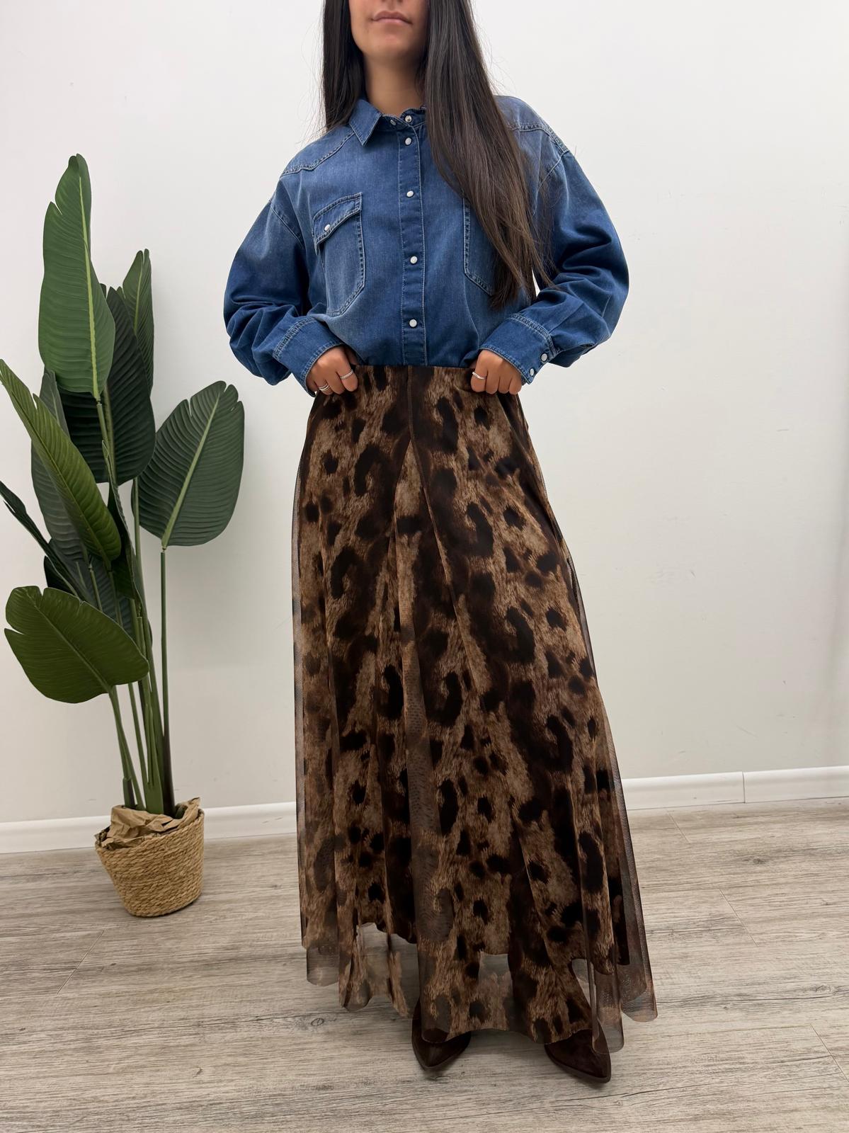 Susy Mix - Gonna Tulle Animalier