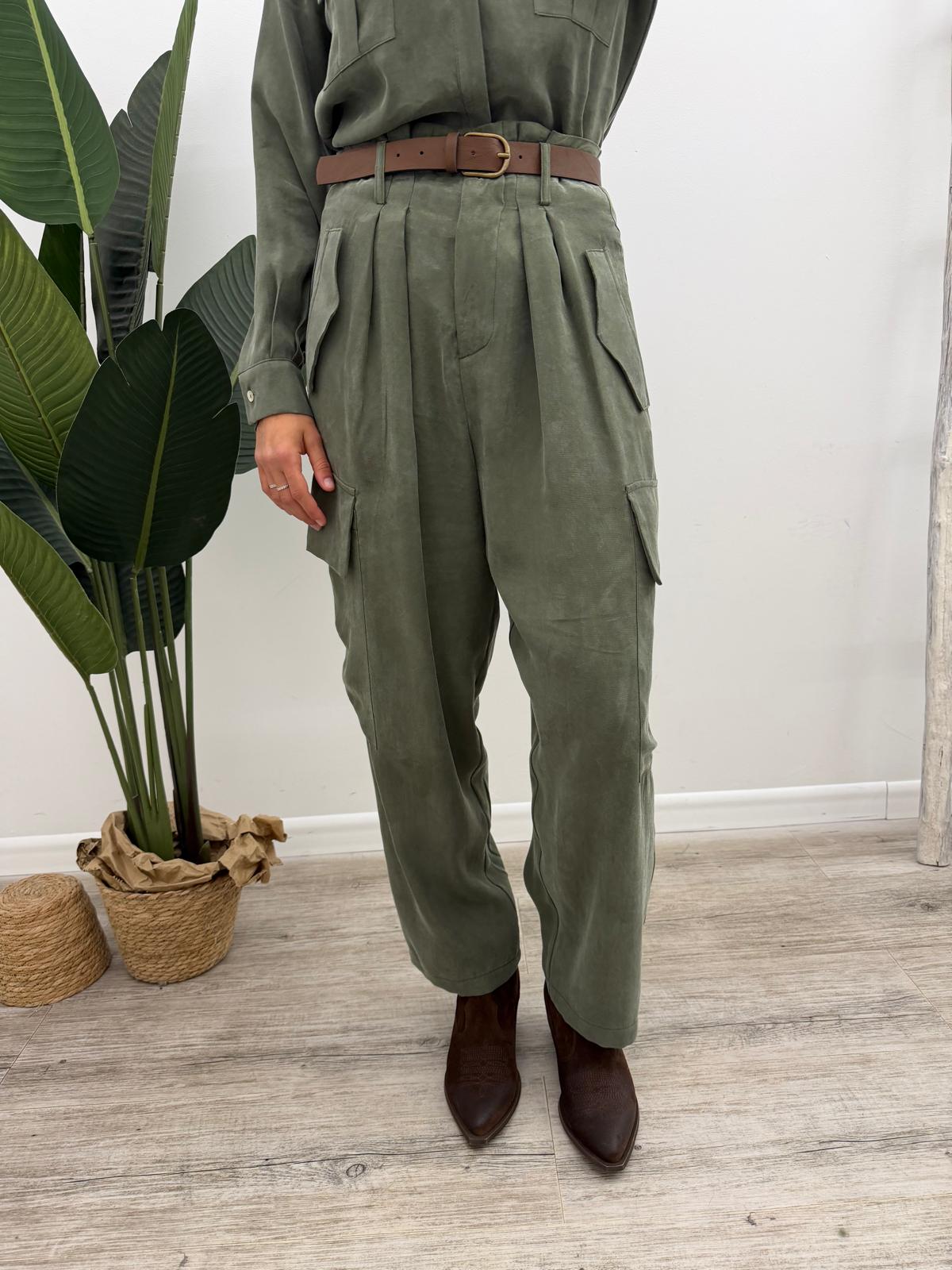 Tensione In - Pantalone Cargo Paperbag