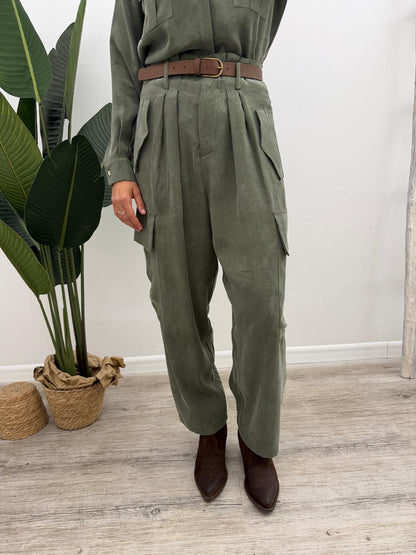 Tensione In - Pantalone Cargo Paperbag