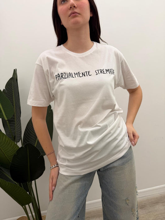 Susy Mix - Tshirt Parzialmente Stremata