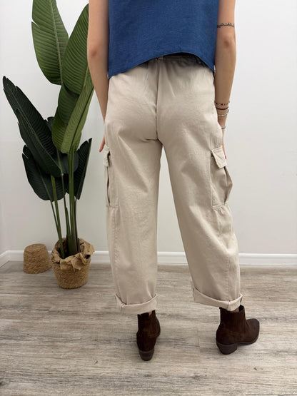 Susy Mix - Pantalone Cargo Cintura