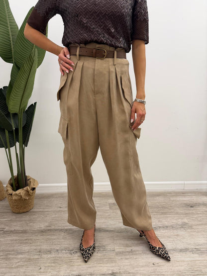 Tensione In - Pantalone Cargo Paperbag