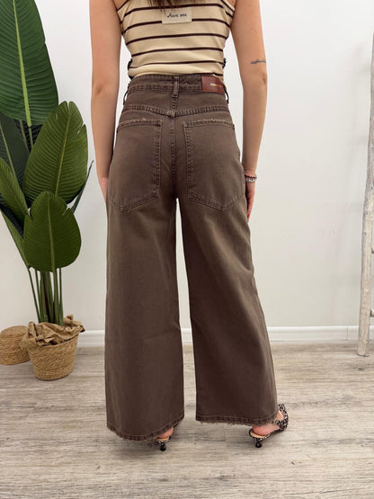 Tensione In - Pantalone Giusy Brown