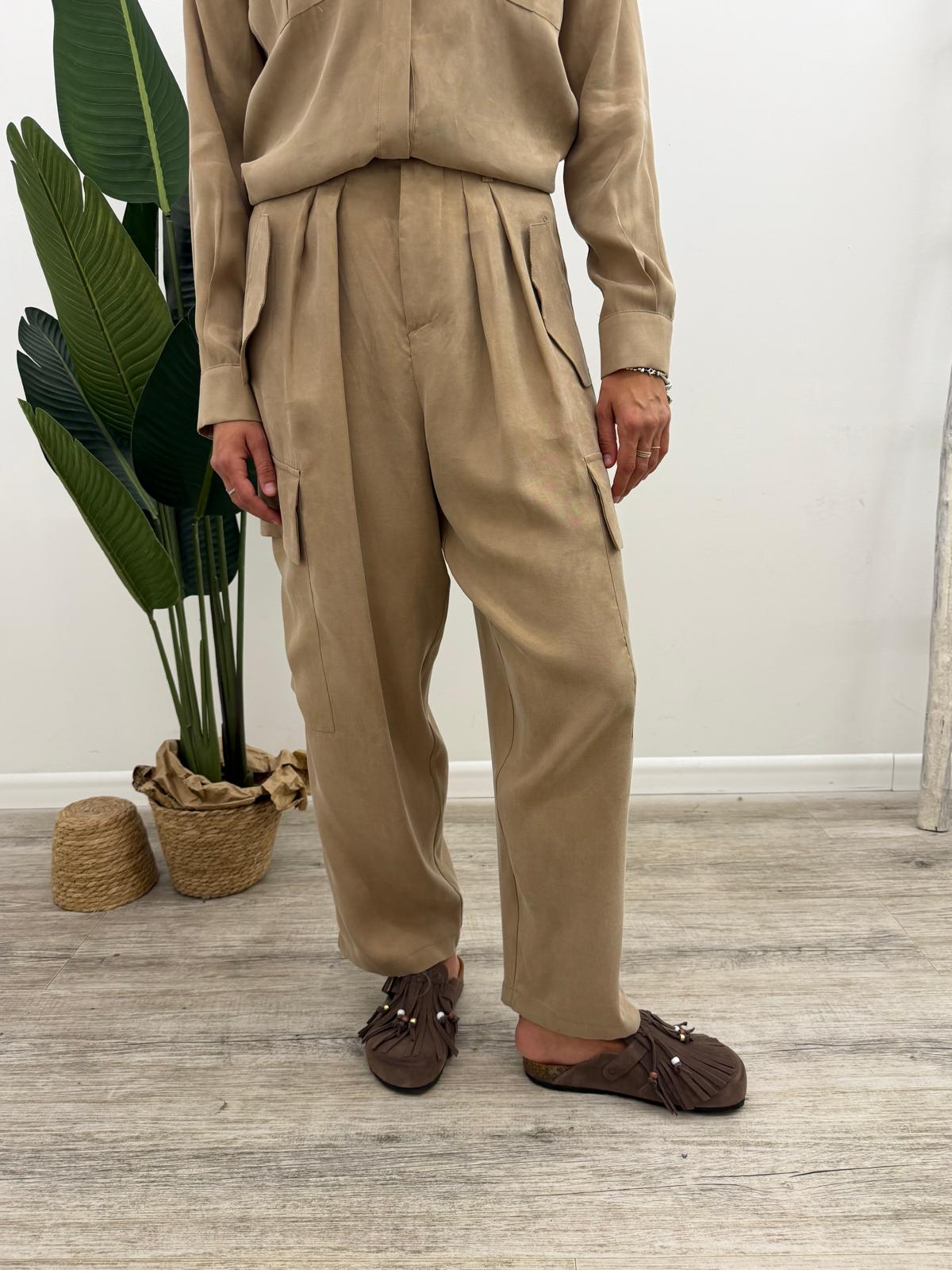 Tensione In - Pantalone Cargo Paperbag