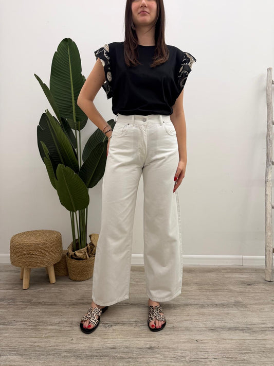 Haveone - Pantalone Bella White