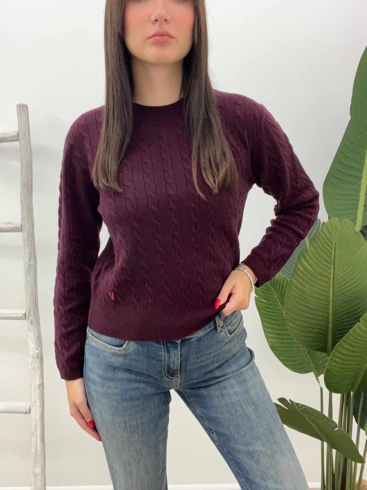 Vicolo - Pull Trecce Lana