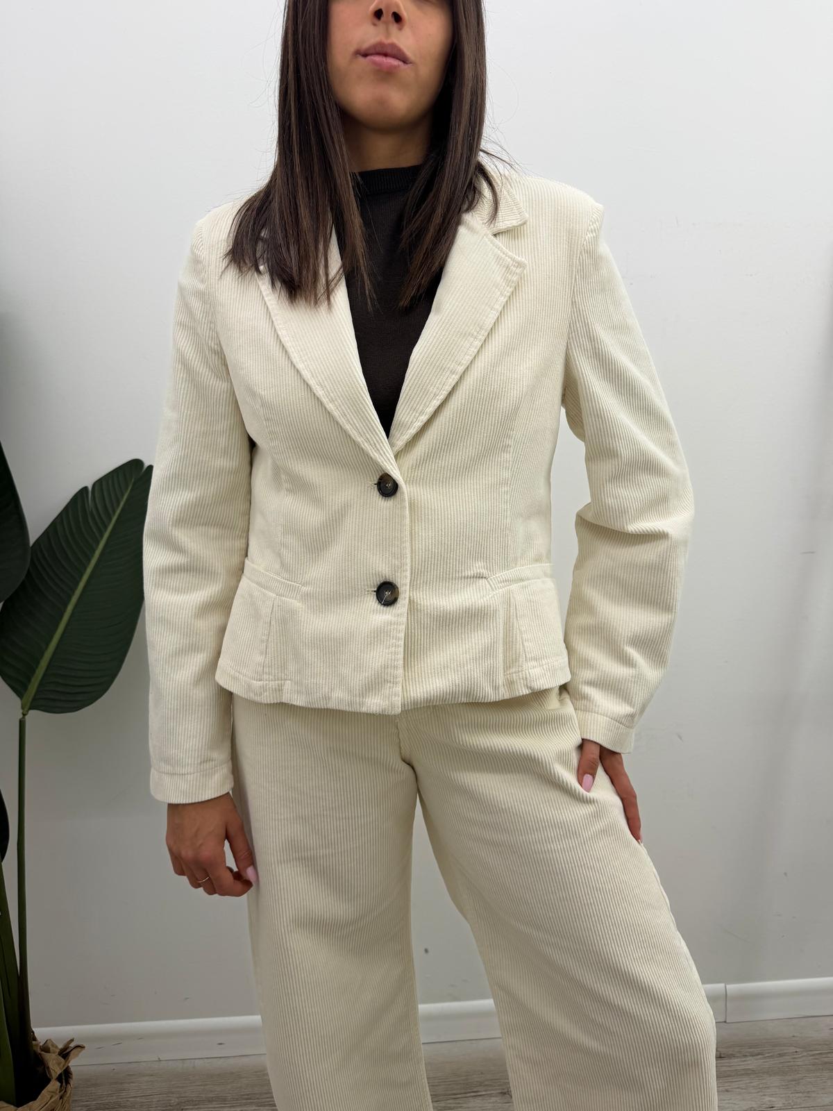 Tensione In - Blazer Cropped Velluto